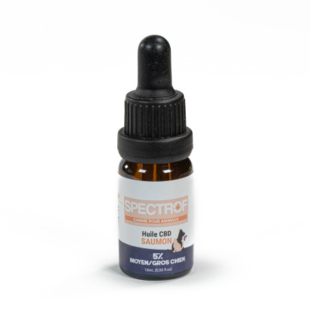 Huile CBD Animaux - Saumon...