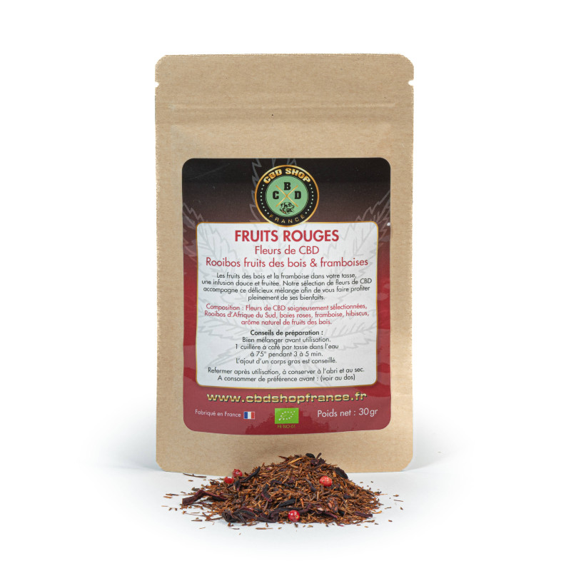 Infusion CBD - Fruits Rouges