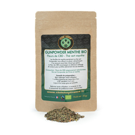 Thé Vert CBD - Gunpowder...