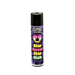 Briquets Clipper - Cannabis