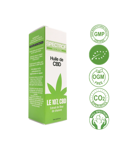 Huile CBD 10% Full Spectrum...