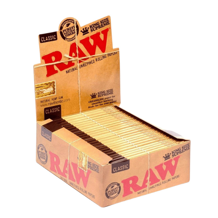 Feuilles RAW – Slim King Size